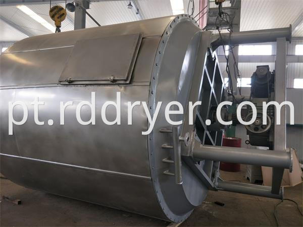 Barium Chloride Continuous Plate Vacuum Dryer Machine